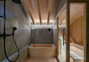 建築基準法に適合した事業用サウナ